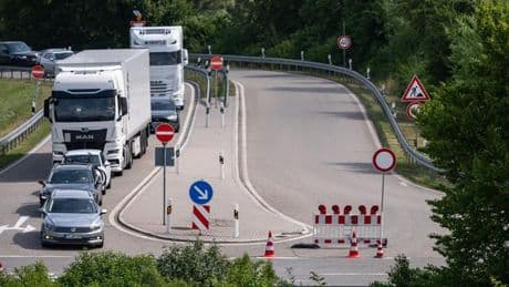 Verkehr: Sperrung auf A81 komplett aufgehoben
