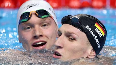 Silber und Bronze in einem Rennen - Nächster Medaillen-Coup für deutsche Schwimmer!