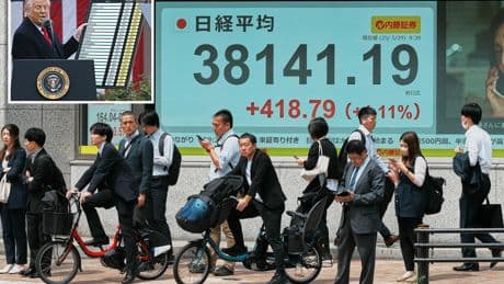 Stock futures surge after federal trade court struck down majority of Trump’s tariffs, fueling optimism