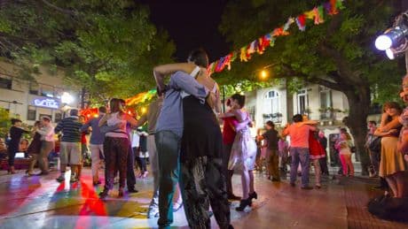 Bailar en la calle