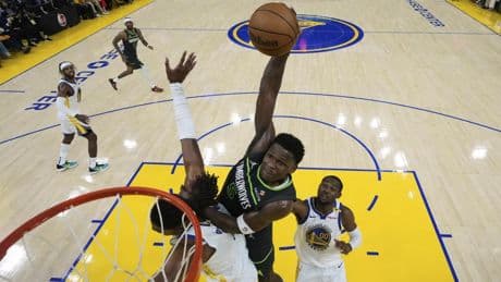 La jugada de los playoffs: ¡Vaya mate de Anthony Edwards!