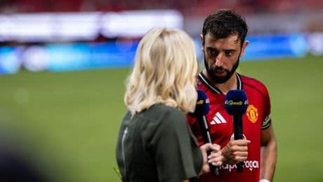 Bruno Fernandes sends two-word message to Man Utd star after 'lazy' criticism