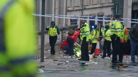 Car ‘ploughs into pedestrians’ at Liverpool’s Premier League trophy parade