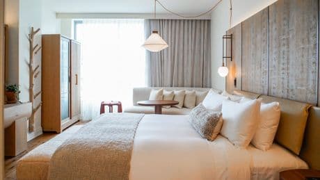 I spent one night in a new luxury hotel in Seattle for $450. My room had 4 surprising amenities I'd never seen before.
