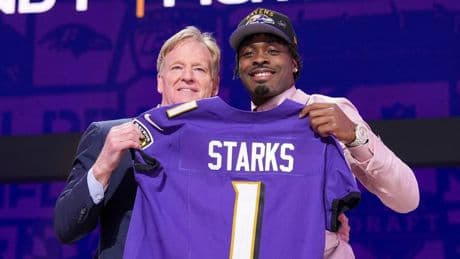 Malaki Starks Details Surprise Of Being Drafted By Baltimore Ravens & His Rookie Season Objectives