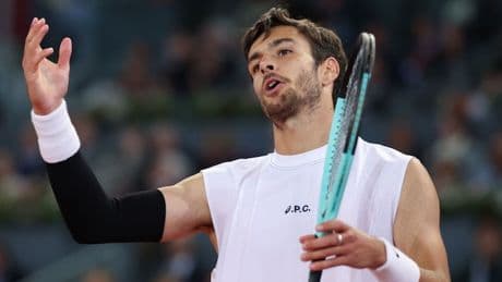 Musetti si arrende a Draper in due set, niente finale a Madrid