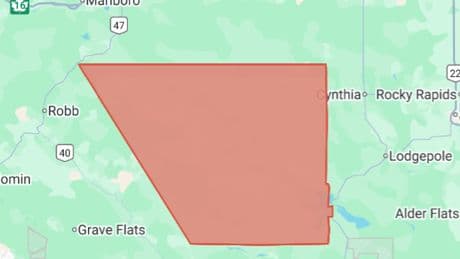 Tornado warning issued for part of Yellowhead County in Alberta