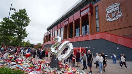 El Liverpool homenajeará para siempre a Diogo Jota con una escultura en Anfield