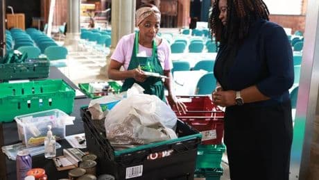 'I run an overstretched food bank and this is the powerful thing I tell my kids'