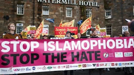 The number of asylum seekers housed in Scotland broken down by council area