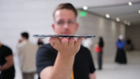 BILD-Reporter bei iPhone-Präsentation - Apples Kamera-Trick für bessere Selfies