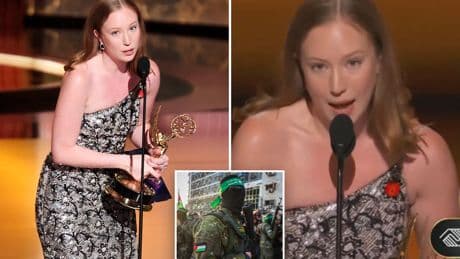 ‘Hacks’ star Hannah Einbinder slammed for crude Emmys speech: ‘F–k ICE and free Palestine’