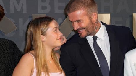 Harper Beckham Gives David A Makeover – But All Anyone Can Talk About Is The Word 'Daddy'