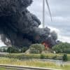 Zware brand bij afvalverwerkingsbedrijf Indaver in Willebroek: donkere rook vanop kilometers afstand te zien