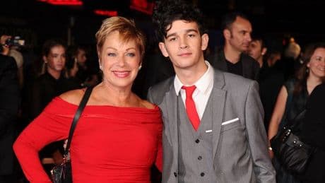 Denise Welch's sweet bond with The 1975's Matty Healy as she supports him at Glastonbury