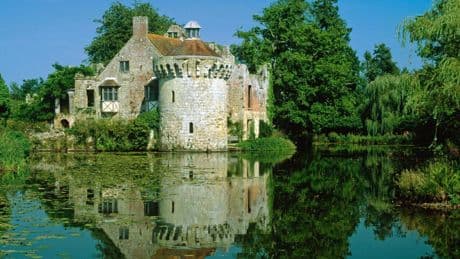 Small English castle with ancient woodlands that people say looks just like a Disney film