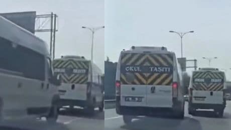 Esenyurt'ta tehlikeli araç kullanan servis sürücüsü yakalandı