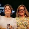 Ruth Jones gets award for new book at Hay Festival