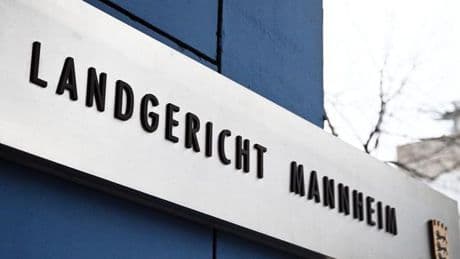 Landgericht Mannheim: Prozess gegen drei Männer wegen Anschlagsplänen beginnt