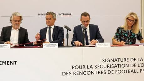 Ligue 1: Retailleau confirme l'arrivée de policiers en civil dans les stades