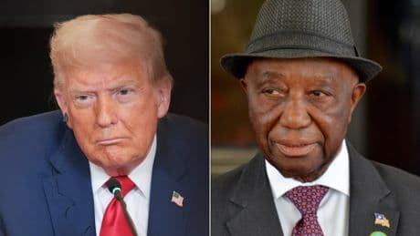 Trump Ignorantly Praises Liberian President's 'Good English': 'That's Beautiful'