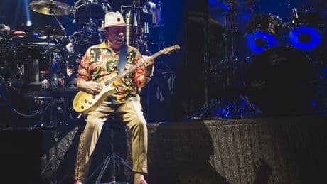 Sein Herz am Spieß: Konzert von Santana in Hamburg