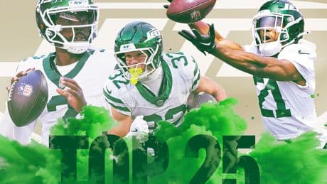 Jets Top 25 countdown: From the running back rotation to two new secondary question marks
