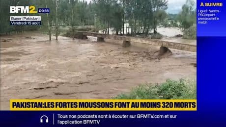 Pakistan: plus de 320 morts à cause des pluies de la mousson