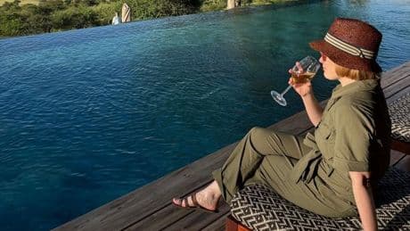 'Mating lions, death and serious luxury - My wild nights in the Serengeti'