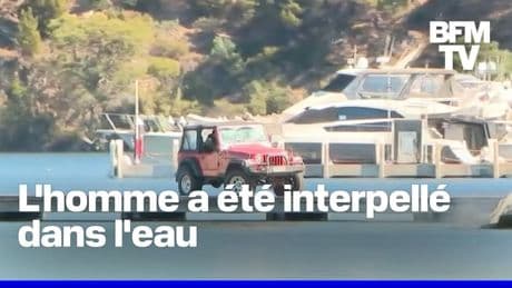 En Australie, une course poursuite se termine… dans l’eau
