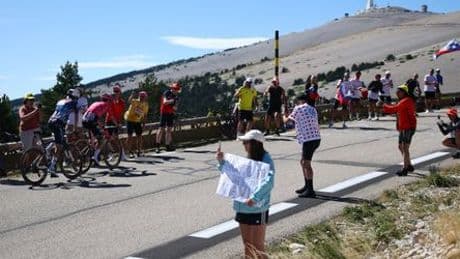 16. Etappe der Tour de France führt auf den berühmten Berg Mont Ventoux