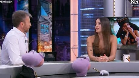 Emilia le da una lección a Pablo Motos tras burlarse de su gorro: &quot;Querido, ubícate&quot;