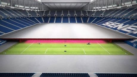 El nuevo sistema con sello vasco que protege el césped de los estadios para organizar eventos masivos