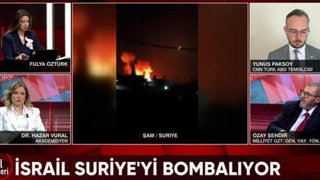 Bölgedeki son durumu CNN TÜRK canlı yayınında anlattı: 'Bomba var, patlama var, uçaklar vuruyor'