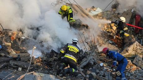 'My Heart Is Just Breaking': Ukraine Mourns After Russia's Deadly Kyiv Strike Kills 15 People