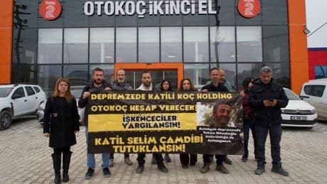 Koç Holding önünde “Tahsin Nihadioğlu için adalet” çağrısı yapılacak