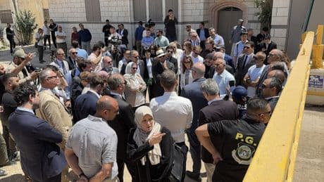 Israeli army fires ‘warning shots’ at foreign diplomats in West Bank
