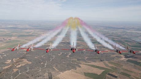 La Patrulla Águila se despide temporalmente y protagonizará este fin de semana su último gran show