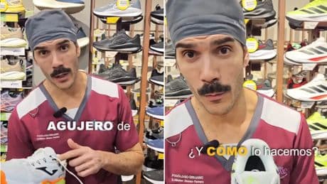 Héctor Alonso, podólogo: “Si no te abrochas el último agujero de las zapatillas, estás muy cerca de romperte el tobillo”
