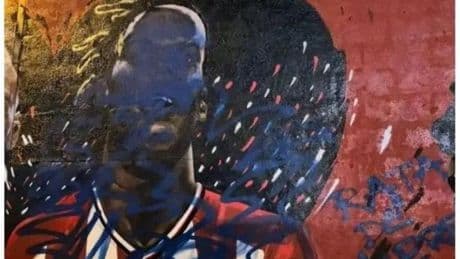 Vuelven a vandalizar el mural de Nico Williams