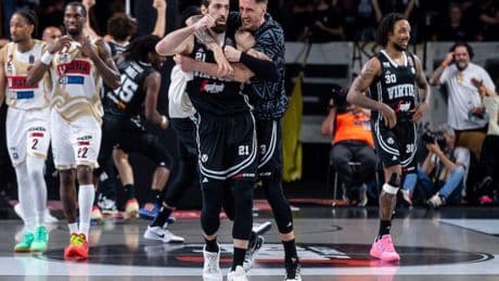 Memorable actuación de Shengelia, fichaje del Barça: juega lesionado y da el triunfo a la Virtus