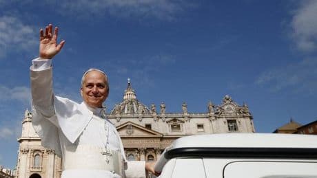 Amtseinführung des Papstes: Und in der Mitte ein Mensch