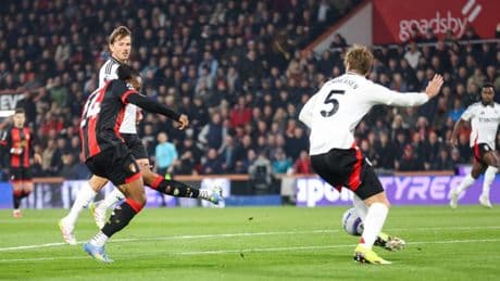 Bournemouth 1 Fulham 0: Antoine Semenyo’s goal after less than a minute keeps Cherries’ European dream alive