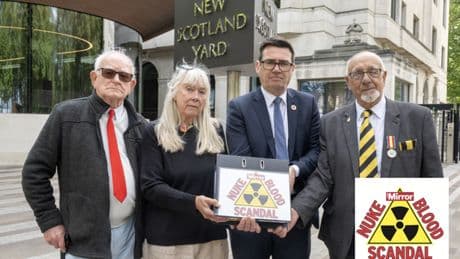 Nuked Blood: Met Police handed "ticking timebomb" with report of crimes at MoD