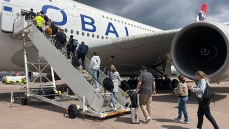 I flew on the new Global Airlines A380 and it was a 'surreal' experience