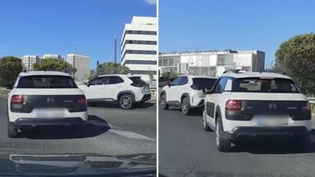 La maniobra de un conductor en una rotonda de Granada que ha sido aplaudida por muchas personas: “El Robin Hood de las rotondas”