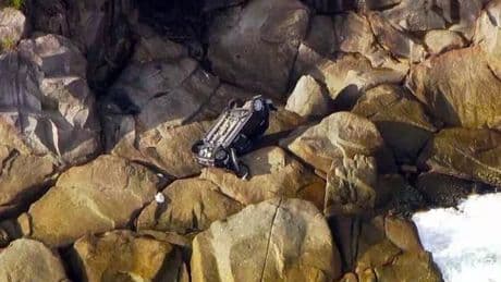 Woman dies in Japan tsunami evacuation as car plunges off cliff after earthquake