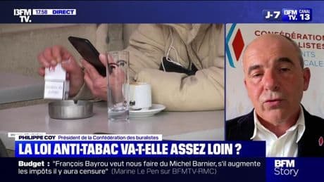 Interdiction des cigarettes: "Y a-t-il besoin d'une loi pour apprendre à vivre ensemble ? Je ne crois pas", déclare le président de la Confédération des buralistes