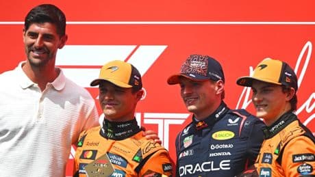 Courtois, protagonista en el Gran Premio de Bélgica de Fórmula 1
