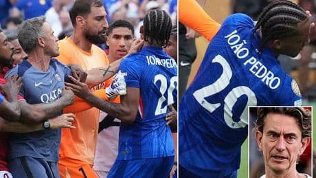 PSG boss Luis Enrique learns fate after 'SLAP' on Joao Pedro during furious Club World Cup final melee, as FIFA give verdict ahead of UEFA Super Cup